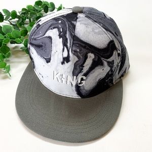 Black Jack King SnapBack Adjustable Marbled Hat Cap